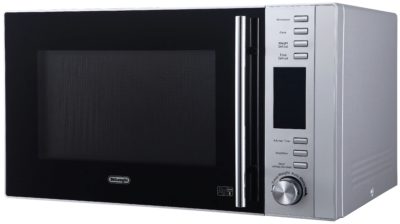 De'Longhi 900W Standard Microwave AM925EBL - Silver.